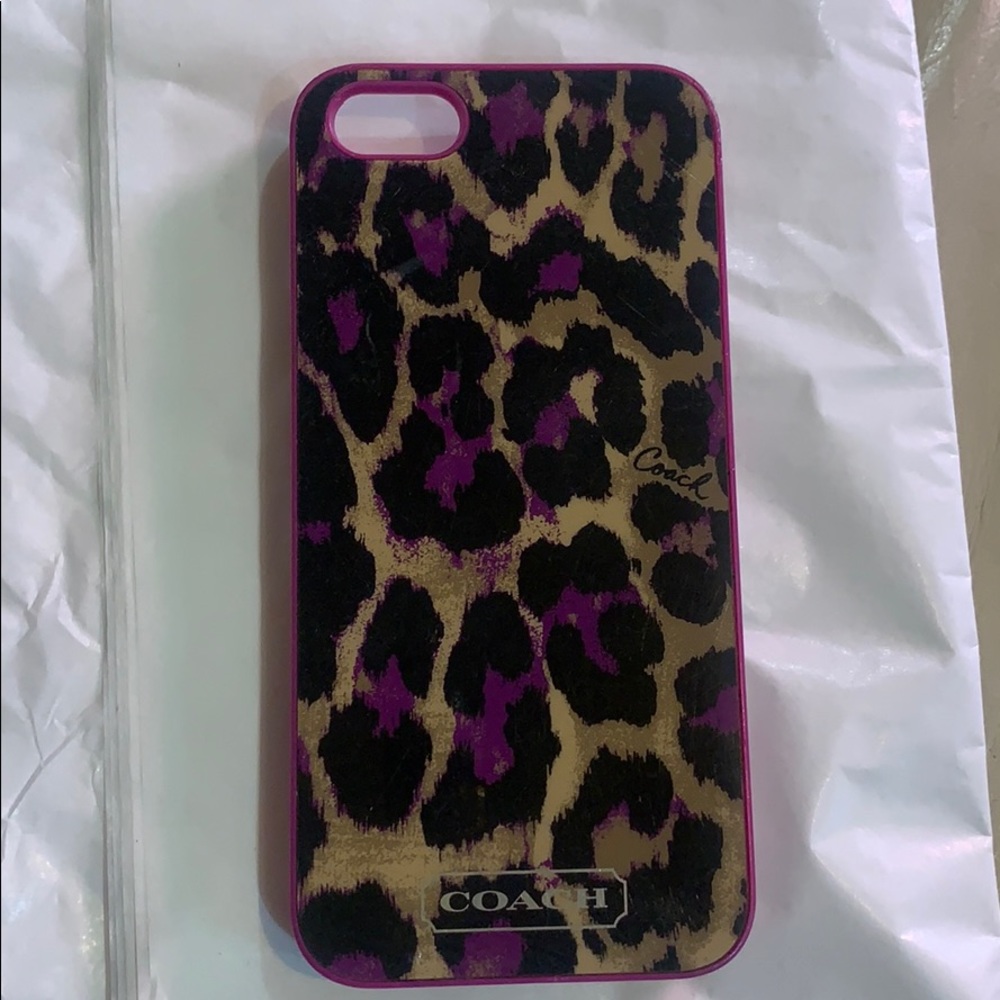 COACH iphone 5 case